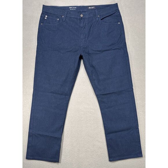 Ag Adriano Goldschmied Other - AG Adriano Goldschmeid Everett Pants Mens 38x34 (38x29) Blue Slim Straight Italy